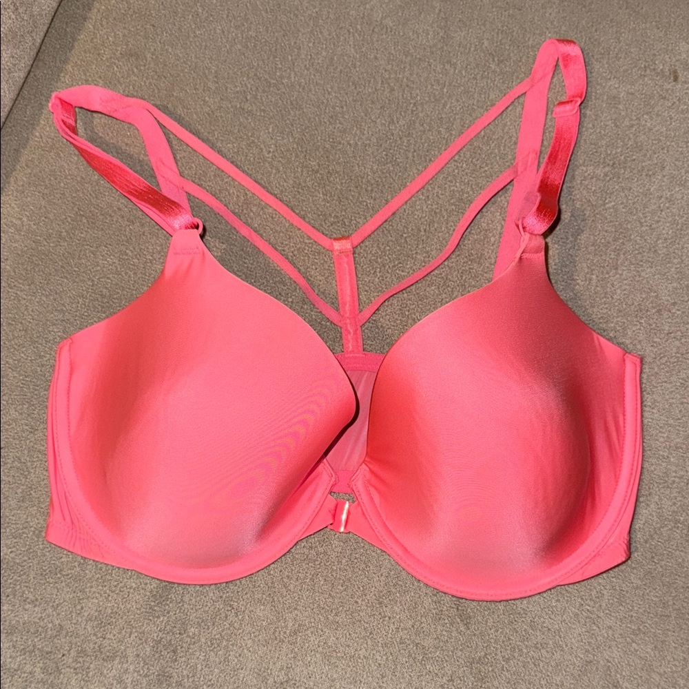 Strappy Pink Bra